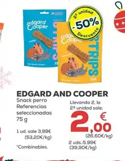 Kiwoko EDGARD AND COOPER Snack perro Referencias seleccionadas oferta
