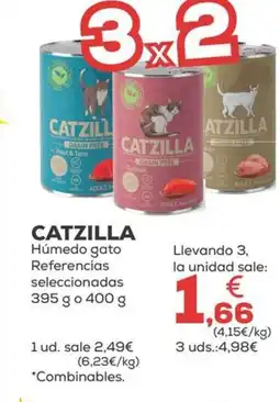Kiwoko CATZILLA Húmedo gato Referencias seleccionadas oferta