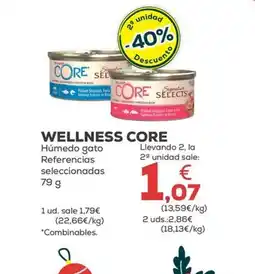 Kiwoko WELLNESS CORE Húmedo gato oferta