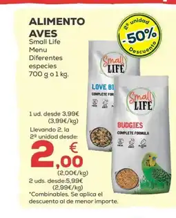 Kiwoko SMALL LIFE Alimento aves oferta