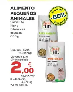 Kiwoko SMALL LIFE Alimento pequeños animales oferta