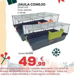 Kiwoko SMALL LIFE Jaula conejo oferta