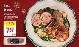 ALDI Solomillo de cerdo marinado oferta