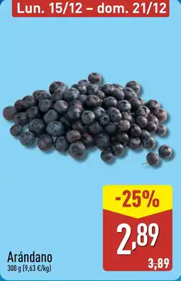 ALDI Arándano oferta