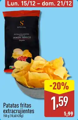 ALDI Patatas fritas extracrujientes oferta