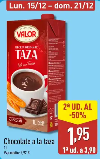 VALOR Chocolate a la taza