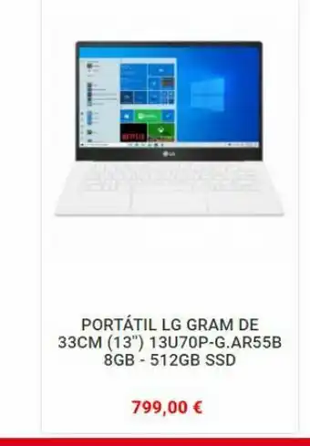 Tiendas Electrón Ordenador portátil lg oferta