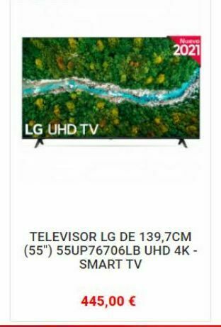 Tiendas Electrón Televisores lg oferta