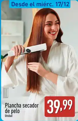 ALDI Plancha secador de pelo oferta