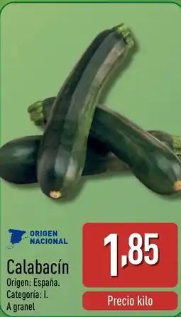 ALDI Calabacín oferta