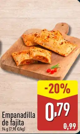 ALDI Empanadilla de fajita oferta