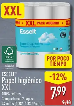 ALDI Papel higiénico XXL oferta