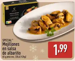 ALDI SPECIAL Mejillones en salsa de albariño oferta
