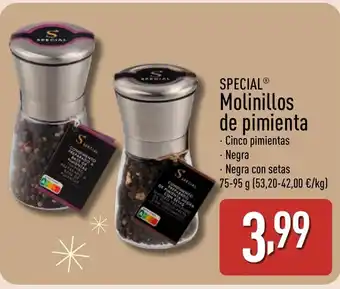 ALDI SPECIAL Molinillos de pimienta oferta