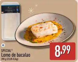 ALDI SPECIAL Lomo de bacalao oferta