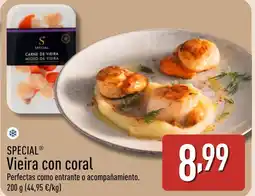 ALDI SPECIAL Vieira con coral oferta