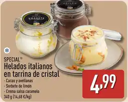 ALDI SPECIAL Helados italianos en tarrina de cristal oferta