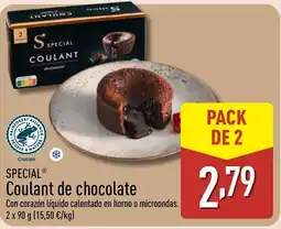 ALDI SPECIAL Coulant de chocolate oferta