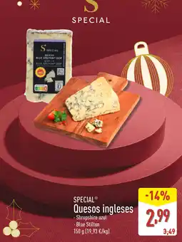 ALDI SPECIAL Quesos ingleses oferta