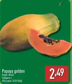 ALDI Papaya golden oferta