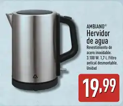 ALDI AMBIANO Hervidor de agua oferta