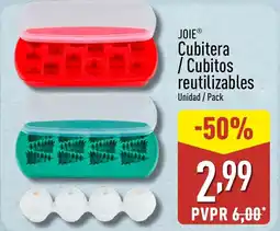 ALDI JOIE Cubiteral /Cubitos reutilizables oferta