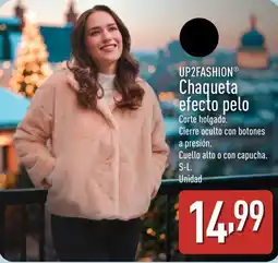 ALDI UP2FASHION Chaqueta efecto pelo oferta