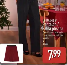 ALDI UP2FASHION Pantalón / Falda plisada oferta