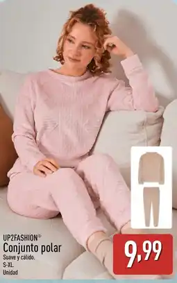 ALDI UP2FASHION Conjunto polar oferta