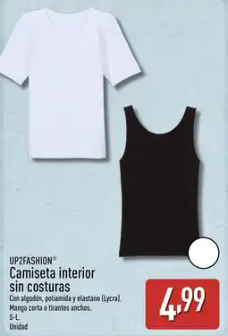 ALDI UP2FASHION Camiseta interior sin costuras oferta
