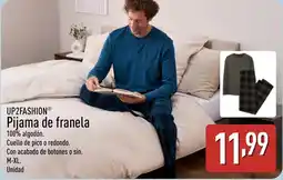 ALDI UP2FASHION Pijama de franela oferta
