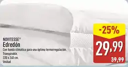 ALDI NOVITESSE Edredón oferta