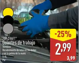 ALDI TOP CRAFT Guantes de trabajo oferta