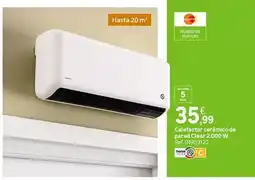 Leroy Merlin Home - calefactor arámico de pared oferta