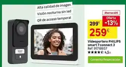 Leroy Merlin Philips - videoportero smart 7 connect 3 oferta
