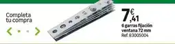Leroy Merlin 6 garras fijación ventanas 72 mm oferta