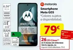 Alcampo MOTOROLA Smartphone Moto GO5 oferta