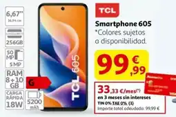Alcampo TCL Smartphone 605 oferta