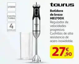 Alcampo TAURUS Batidora de brazo HB1700X oferta