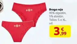 Alcampo Braga roja oferta