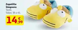 Alcampo Zapatilla Simpsons oferta