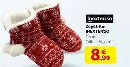 Alcampo INEXTENSO Zapatilla oferta