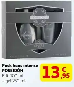 Alcampo POSEIDON Pack kaos intense oferta