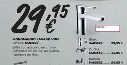 BigMat Monomando lavabo ione oferta