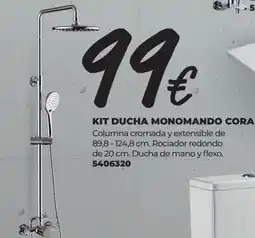 BigMat Kit ducha monomando cora oferta