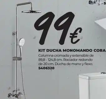 BigMat Kit ducha monomando cora oferta