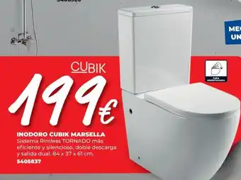 BigMat CUBIK Inodoro marsella oferta