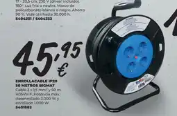 BigMat BIGMAT Enrollacable ip20 50 metros oferta