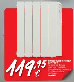 BigMat Emisor fluido inerzia xfp 900 w oferta