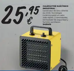 BigMat Calefactor eléctrico industrial oferta